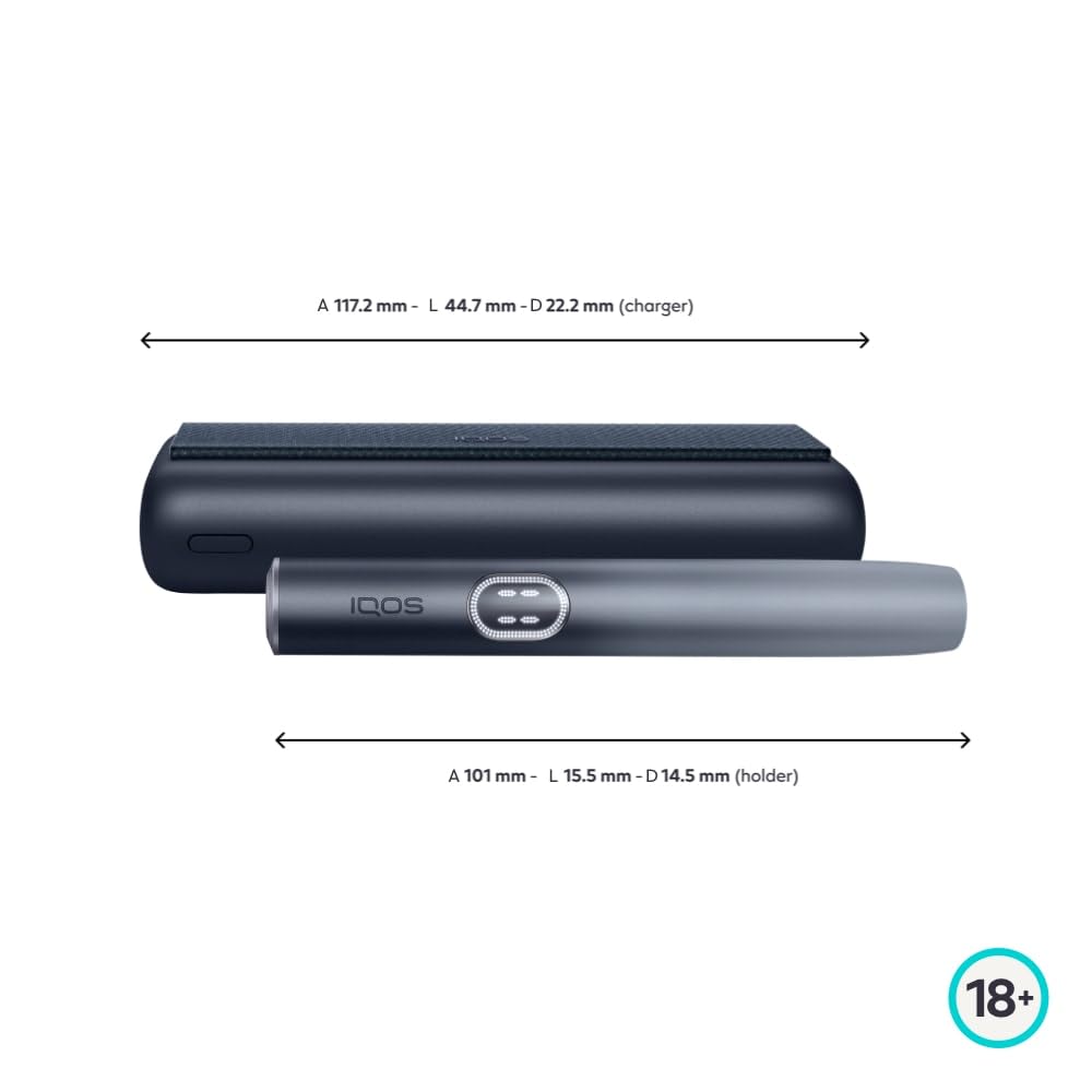 IQOS ILUMA i PRIME in Midnight Black - La tua esperienza in un tocco | Riscaldatore di tabacco di IQOS, elegante e innovativo come alternativa alla sigaretta