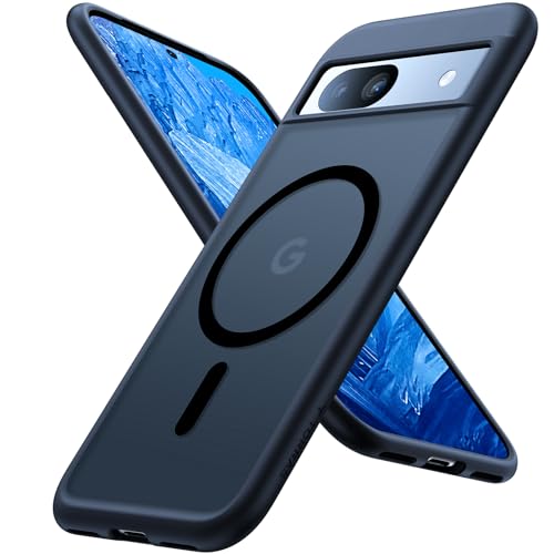 TORRAS Magnetic Shockproof for Google Pixel 10 Pro XL Case, Strong Magnet fit for MagSafe, 12FT Mil-Grade Protection, Slim Translucent Matte Case for Pixel 10 Pro XL with Multi-Color Buttons