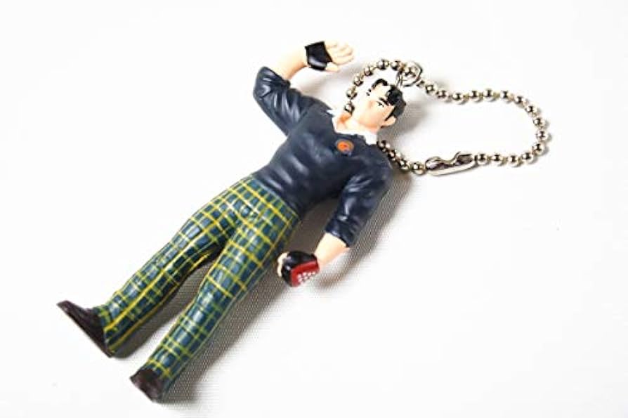 Amazon.co.jp: Tekken Hitoshi Kazama Figure, Mascot, Key