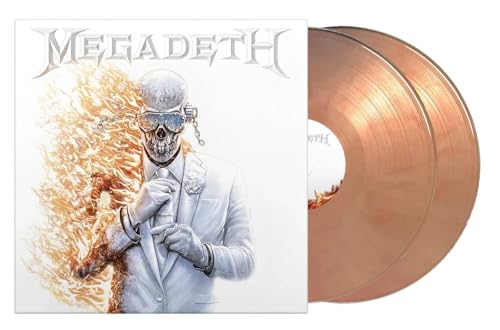 Album Art for Megadeth: Megadeth - Double Record Album - Indie Exclusive - Mars White Orange Marble - Vinyl LP by Megadeth
