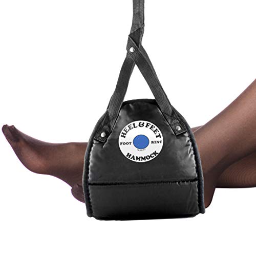 Flight Carry-On Memory Foam Airplane Footrest Travel Accessory, Best Airplane Foot Rest, Also