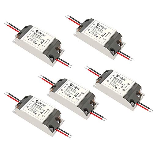 Smart Wifi Schalter Wireless Relais Fernbedienung eMylo Lichtschalter Modul Smart Home Automation Outlet Timer Kompatibel mit Alexa, Google Home über iPhone Android 5 Pack