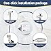 Vayzluiy Handheld Toilet Bidet Sprayer for Toilet-Adjustable Water Pressure Control with Bidet Hose for Feminine Wash, Stainless Steel Brushed Nickel Cloth Diaper for Baby Wash (Stainless Steel, 2)