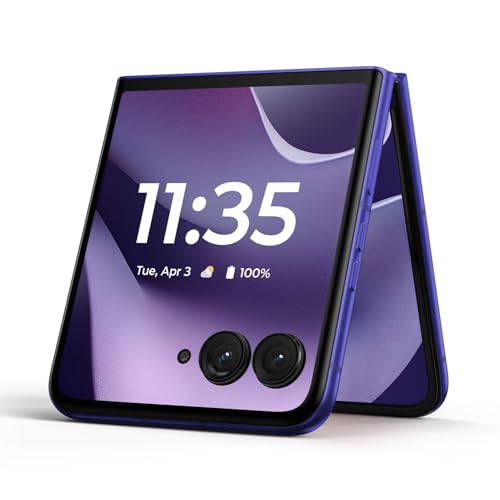 Image of Motorola Razr Ultra 2026 | Unlocked | Made for US 16 /512GB | 50MP Camera | Pantone Orient Blue