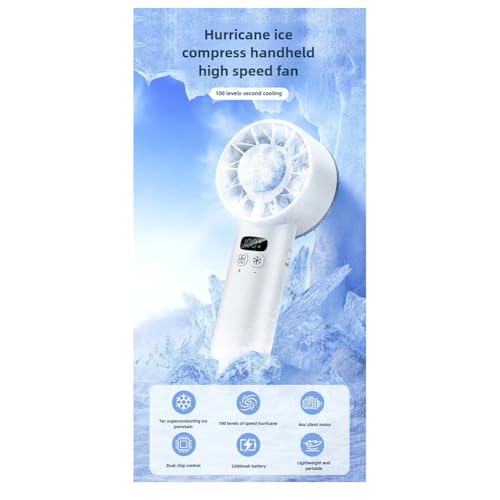 Ventilateur de refroidissement avec affichage LED digital et compresse - 3
