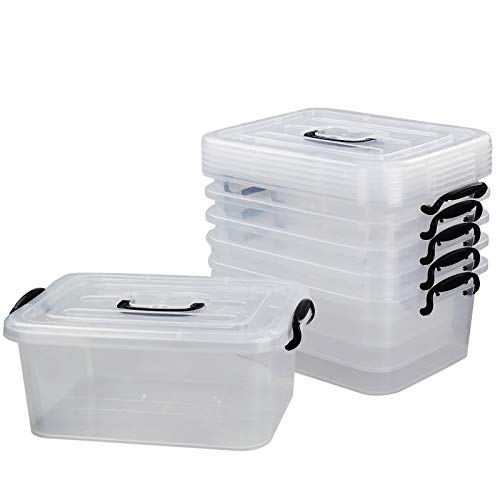 Bringer Scatole portaoggetti con chiusura a 6