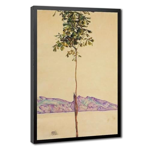 Toile Egon Schiele Little Tree decoration murale salon