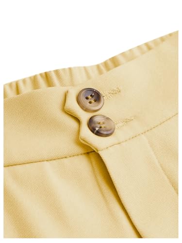 Image of SweatyRocks Girl's Elastic High Waist Wide Leg Pants Loose Long Trousers