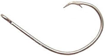 Eagle Claw Lazer Sharp L197 Circle Sea Offset Circle Hook 4/0 in 100 Pack