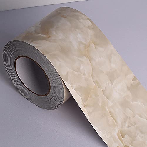 La Mejor Lista de Cenefas Top 5. 44 Friso Para Pared Cenefas Adhesivas BañO Cocina de Papel Para Paredes 3d Infantiles Decorativas Pintado Cocina Vinilo Autoadhesivo Impermeable Piedra del Dragón Blanco 10 X 500cm