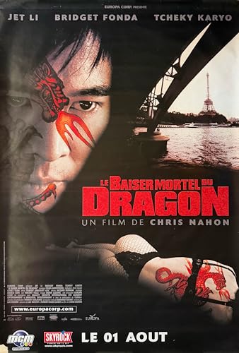 Poster Le Baiser Mortel du Dragon 120X170 cm pour grand mur vide de salon