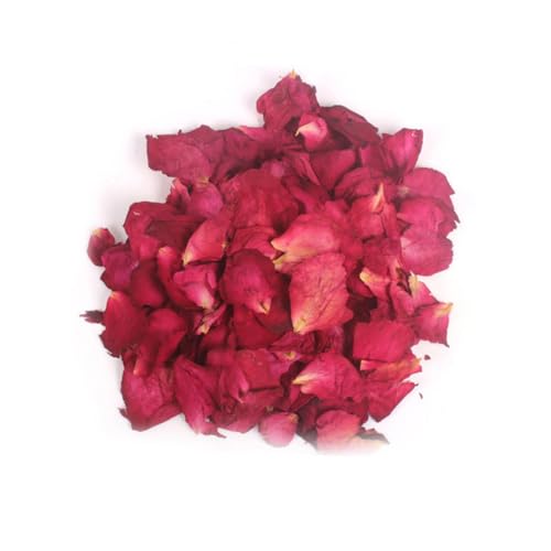 Healifty pétalos de rosa secos naturales para baño y decoración