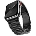 PUGO TOP Compatible with 42mm 44mm Metal Apple Watch Band Series 4 for Men Stainless Steel Iwatch iPhone Watch Link Band Series 3/2/1(42mm/44mm, Space Gray)