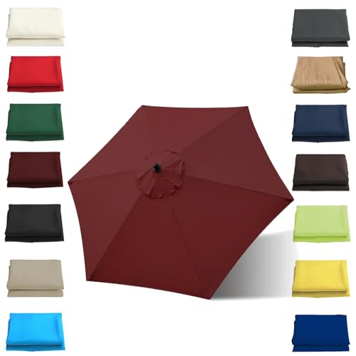 Toile de rechange pour parasol 8 branches de 300cm de diamètre