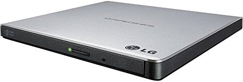 LG Electronics DVDRW DVD-RAM Drive External Optical Drives GP65NS60 Silver