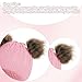 Yolyoo Fashion Winter Beanie Hat for Kids Baby,Knitted Warm Faux Fur Pompom Toddler Hat for Gils Boys White (US, Age, 0 Months, 6 Years, Light Pink)