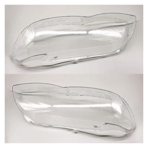 Couvercle de lentille de phare pour X5 E53 2004-2006 en verre