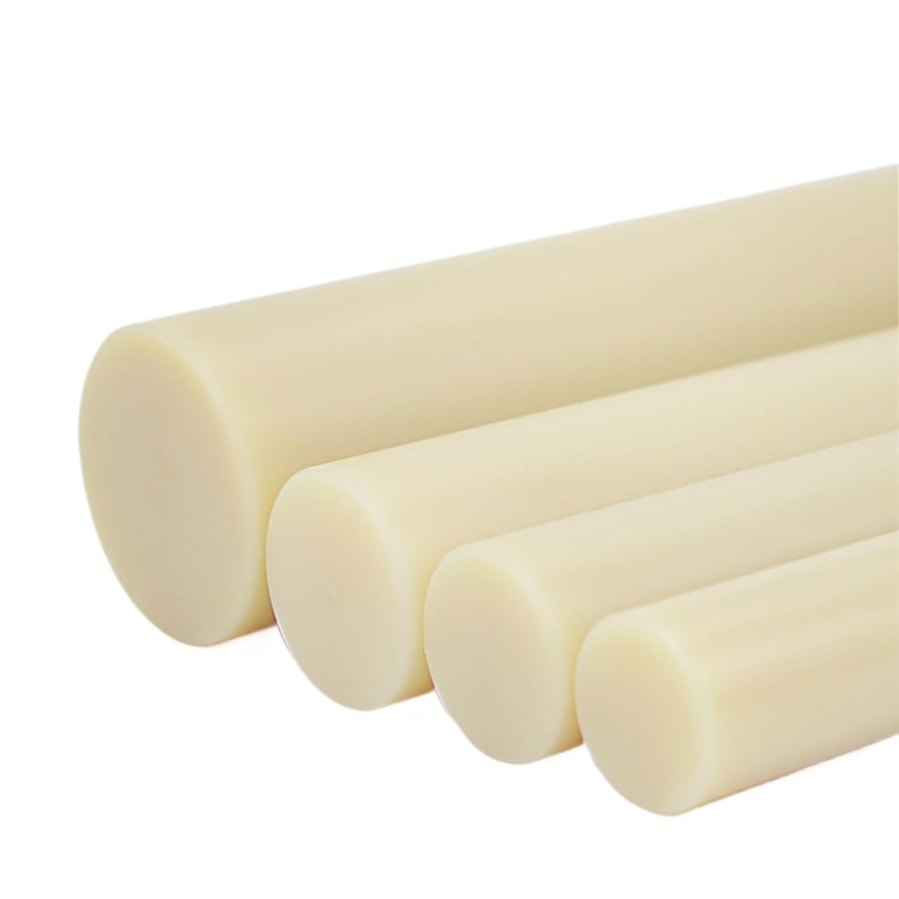 Okrągłe pręty z tworzywa nylonowego, 1 szt. Pręt nylonowy PA6 Beżowy 100 cm Ø80-100 mm(80mm)