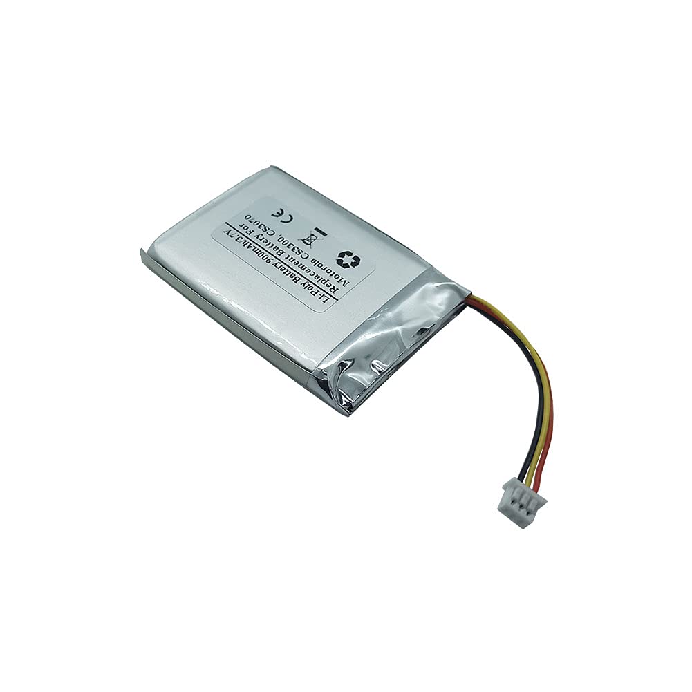 900mAh 3.7V Replacement Battery for Motorola CS3300, CS3070, Fits Motorola 82-133770-01 Bluetooth Wireless USB Barcode Scanners