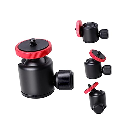 CIYODO Mini Tripod Ball Head for Camera Inch Thread Locking Nut Rotatable Degrees for DSLR