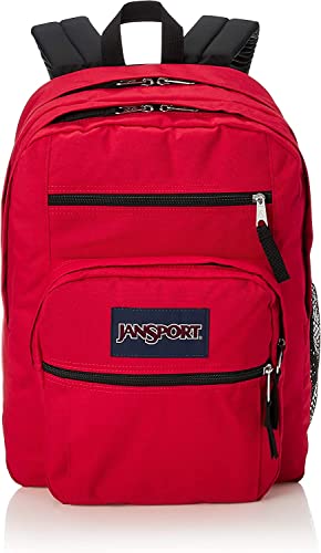 JanSport Big Student Rucksack (Rot / Schwarz, Einheitsgröße)