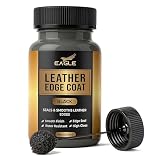 Black Leather Edge Coat for Leather Edges with Built-in Applicator for Purses, Belts, Shoes, Couches – Flexible, Water-Resistant Finish – Edge Sealer & Restorer (4oz)