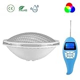 ✔Voltaje - Máxima seguridad: para voltaje de muy bajo voltaje de seguridad de 12 V Rendimiento luminoso Alcance del reflector subacuático con una perfección técnica óptima.