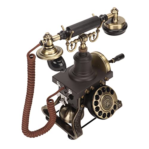 Teléfono retro antiguo sin timbres molestos con volumen ajustable 5