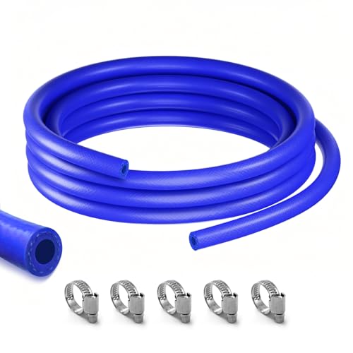 Manguera azul de silicona de 5/16 pulgadas para restaurar radiadores 2