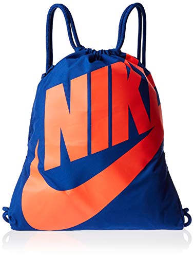 Preisvergleich Produktbild Nike Unisex-Erwachsene NK Heritage GMSK Klassische Sporttasche, Mehrfarbig (Indgfrc / Brghtcrmsn), 17x15x25 Centimeters (W x H x L)