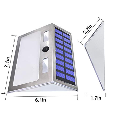 Comboss Solar House Number Plaque Light with 200LM Motion Sensor LED Light Address Number for Home Garden, Customized Letter & Number - Thumbnail 3