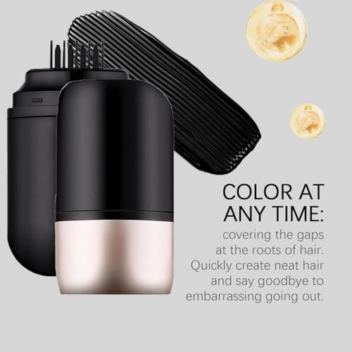 Image of Hair Dye StIck,Waterproof and Sweatproof Hair Color, 2-in-1 Portable Hair Dyeing SticK Comb, Hair Dye Brush, Instant Hair Coloring,HairPen Applicator for Adult