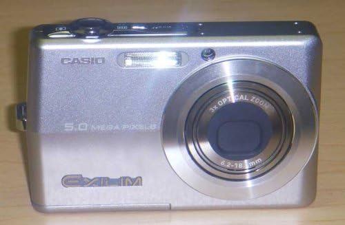 Casio 5.0 Megapixel Camera with 3X Optical Zoom and Large 2.7" LCD