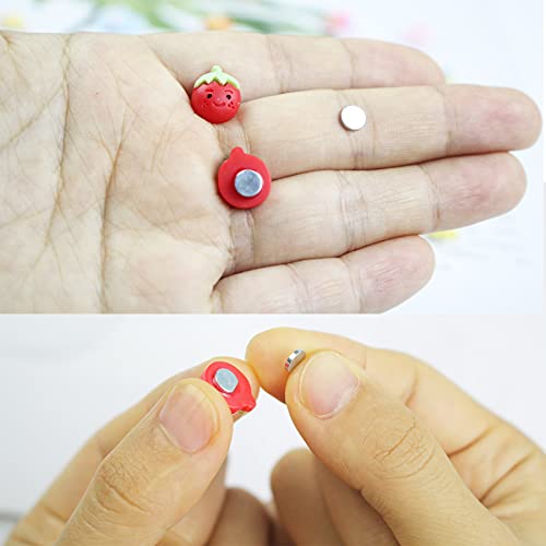 Spiritlele 12 Pairs Cartoon Magnetic Earrings Set Clip On Non Piercing Fake Stud Earrings Pack For Girls Women #TOP4