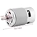 775 Brushless DC Motor, DC 12V 150W Electric Motor 13000-15000RPM High Speed Motor Large Motor High Power Miniature DC Brushless Motor for Electric Power Tool