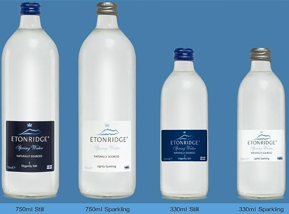 Etonridge Elegantly Still Spring Water 12x 750ml Glass Bottles