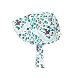 Vivobiniya Baby Girl Sun Hats Toddler Sun Bonnets Newbown Hats UPF50+ UV Protection 0-4Y (US, Age, 3 Months, 12 Months, Green(Forest))