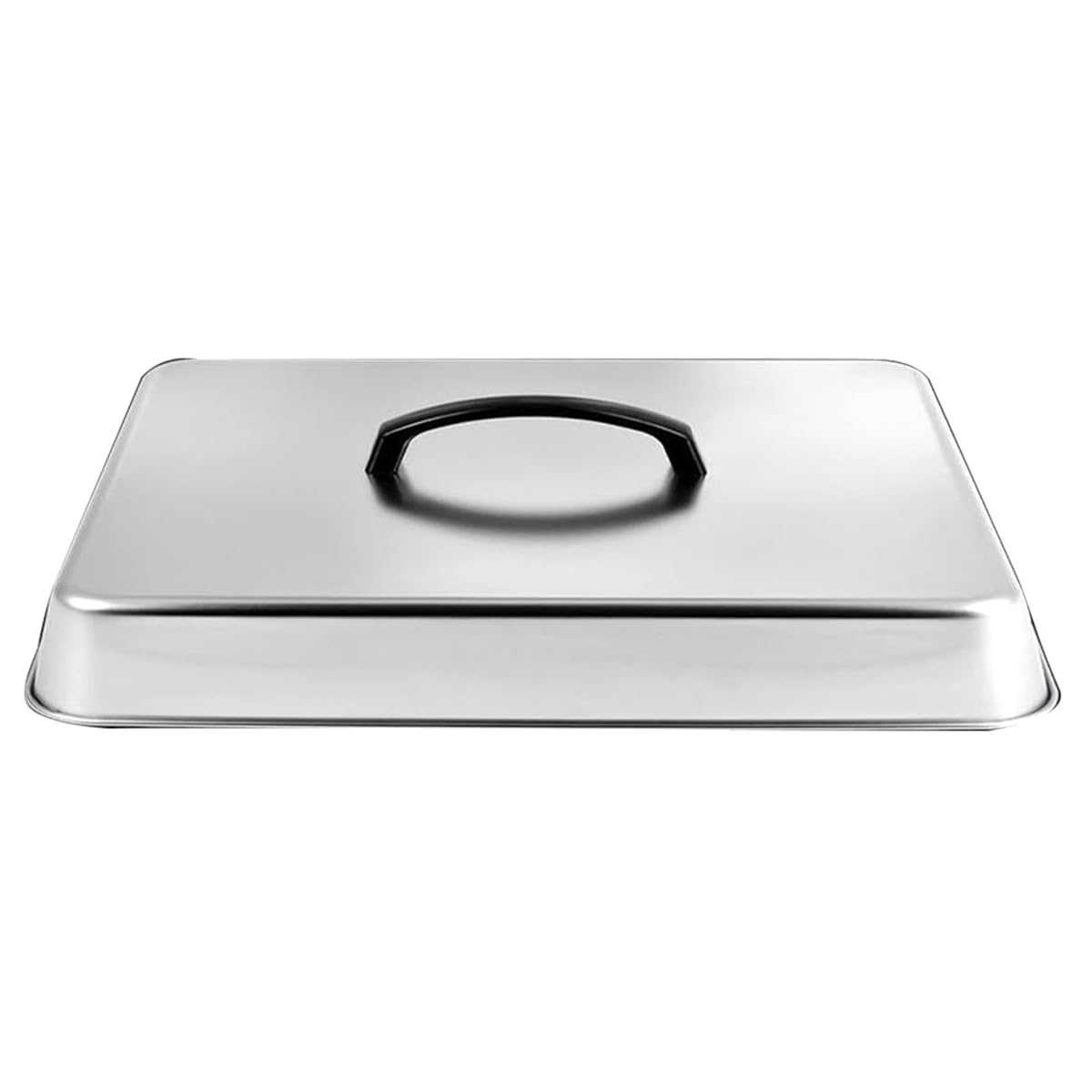 IJSDNVJNDX Stainless Steel Lid Frying Pan Cover Barbecue Sandwiches Steak Pot Rectangular Grill Basting Cover Cheese Melting Dome