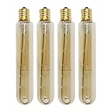 Zorqon 4Pcs Refrigerator Light Bulb Kit Replace for 7014647,Compatible with Sub-Zero 500 Series 501 550 532 542 561 590 Freezer Fridge,120V 40W E17 Base