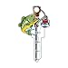 Lucky Line Key Shapes Fishing House Key Blank KW1/11 Double sided For Kwikset