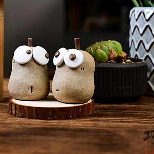 Cadeaux de mariage uniques avec ce joli couple de poires en céramique - 3