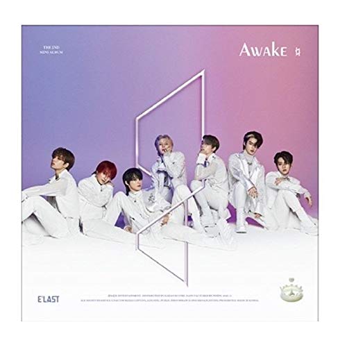 E'Last Awake 2nd Mini Album White Version CD+96p PhotoBook+7p Lyrics Bookmark+4Cut Photo+1p Pet PhotoCard+2p PhotoCard+2p Sticker+Message PhotoCard Set+Tracking Kpop Sealed
