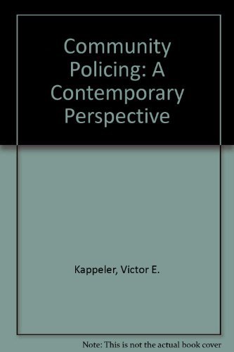 Community Policing: A Contemporary Perspective 1593459629 Book Cover