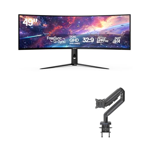 Image of Redragon 49 inch Curve Gaming Monitor GMK916 Ultrawide Monitor Mount