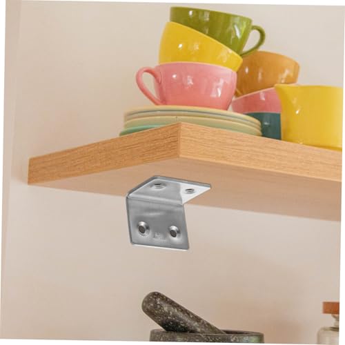 Équerres d'angle métal 10x pour stabiliser un meuble instable - 6