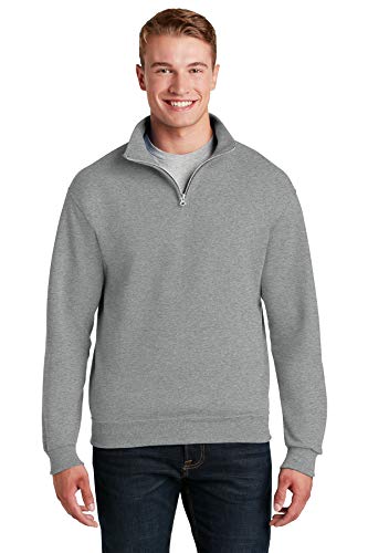 Sorority Letters Shop Arkansas State University Quarter Zip Cadet Collar Sweatshirt - Red Wolves Logo Pullover Sweater2