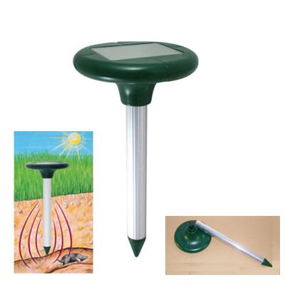 Solar – Ahuyentador sónico de topos para jardín