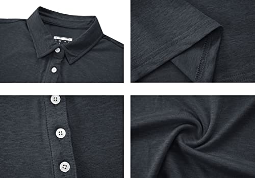 Poloshirt Damen von KEFITEVD – Kurzarm Funktionsshirt für Sport