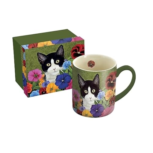 Lang Newman Piggy Amundson 14 oz. Mug by Lowell Herrero (10995021361), 1 Count (Pack of 1), Multicolored