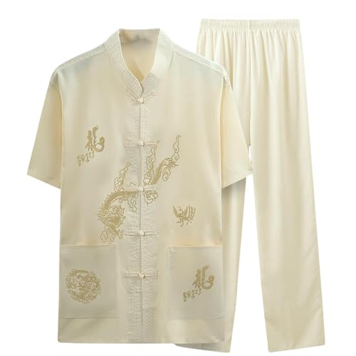 Ensemble Tang homme en soie glacée anti-transpiration